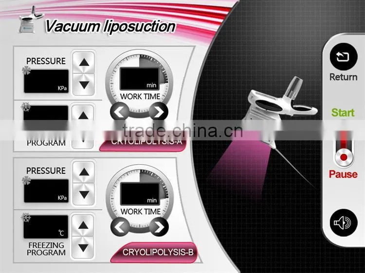 Cryo Slimming Device fat freezing liposuction machine