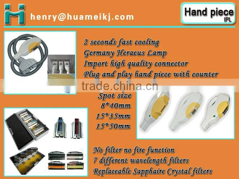 The portable ipl/rf laser hair removal machine