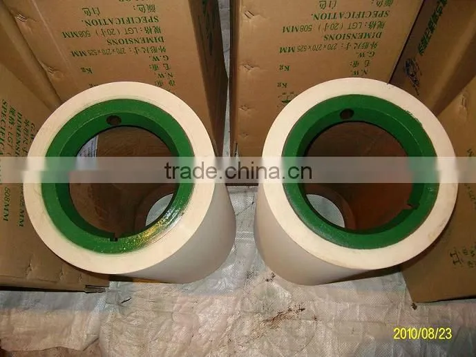 20 inch SBR steel drum rice huller rubber roller