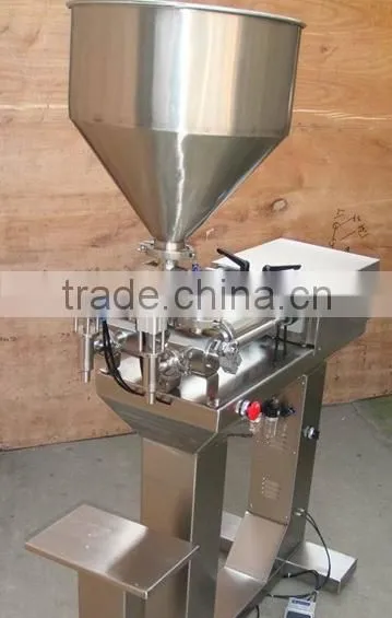 Semi automatic paste filling machine/thick paste filling machine/paste piston filling machine(Skype:shuliy218)