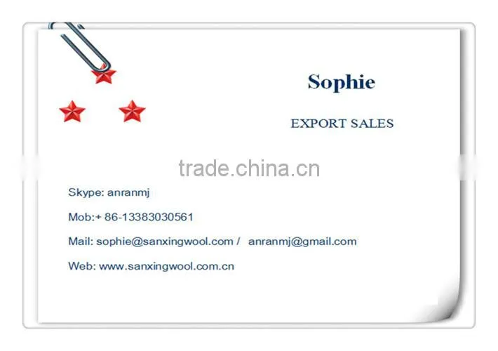 Chinese New and Best Quality wool use for carpet Permethrine free no tar no paint and no PP