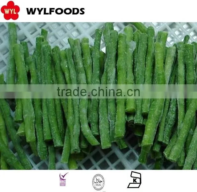 IQF best price frozen green asparagus bean