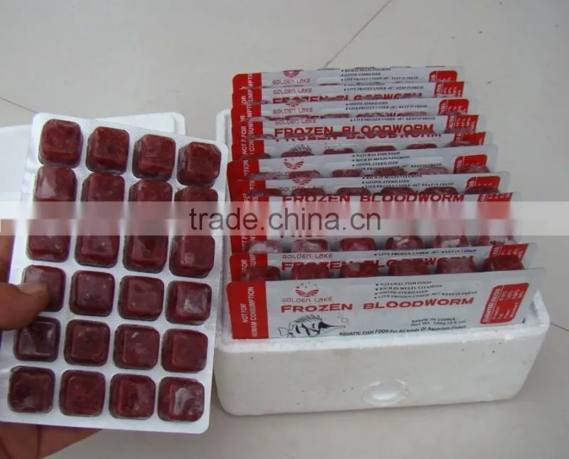Frozen bloodworm