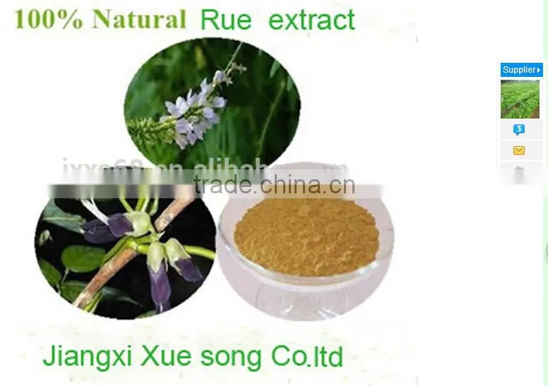Hemostatic effect and 80% purity of natural rue extract