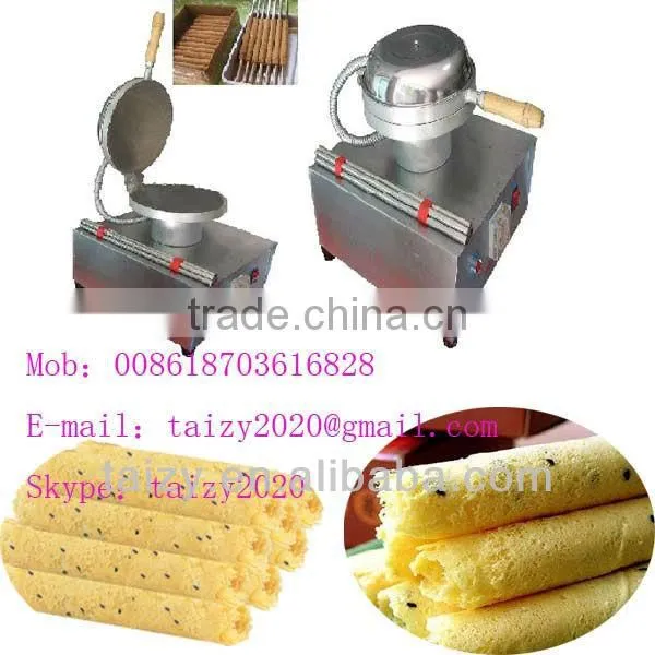Foot Step Type Egg Roll Biscuit Machine factory//008618703616828