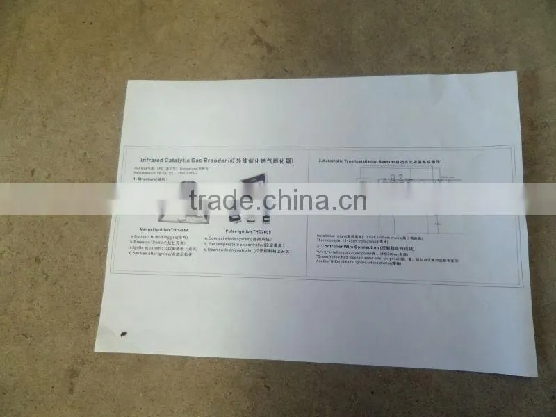 automatic brooder for poultry house