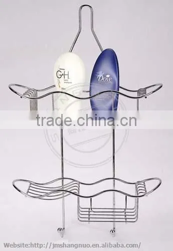 iron bathroom hanging wire rack hanging shelves shampoo holder