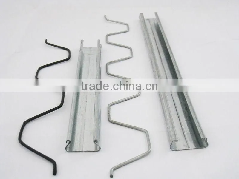 Galvanized steel profile and spring wire for greenhouse