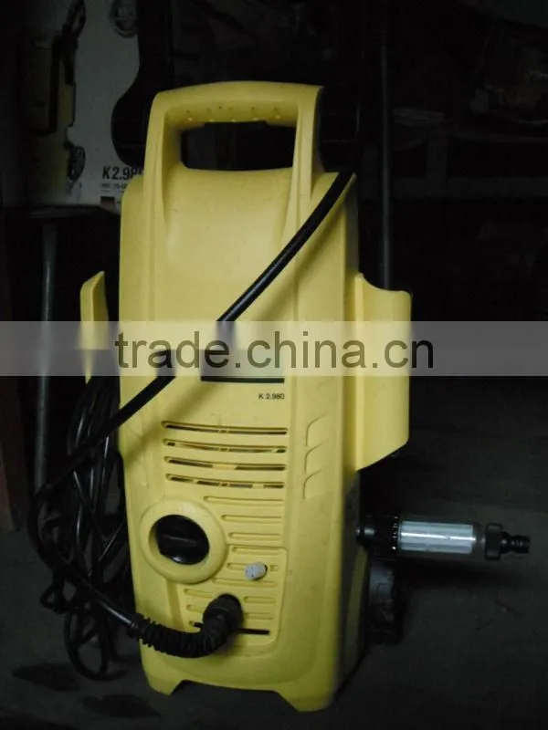 High pressure cleaning machine water filter