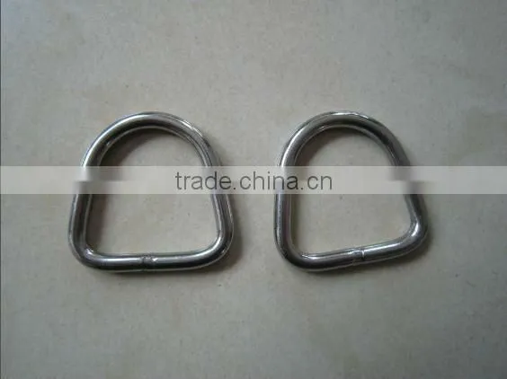Stainless Steel Welded D Shape Ring