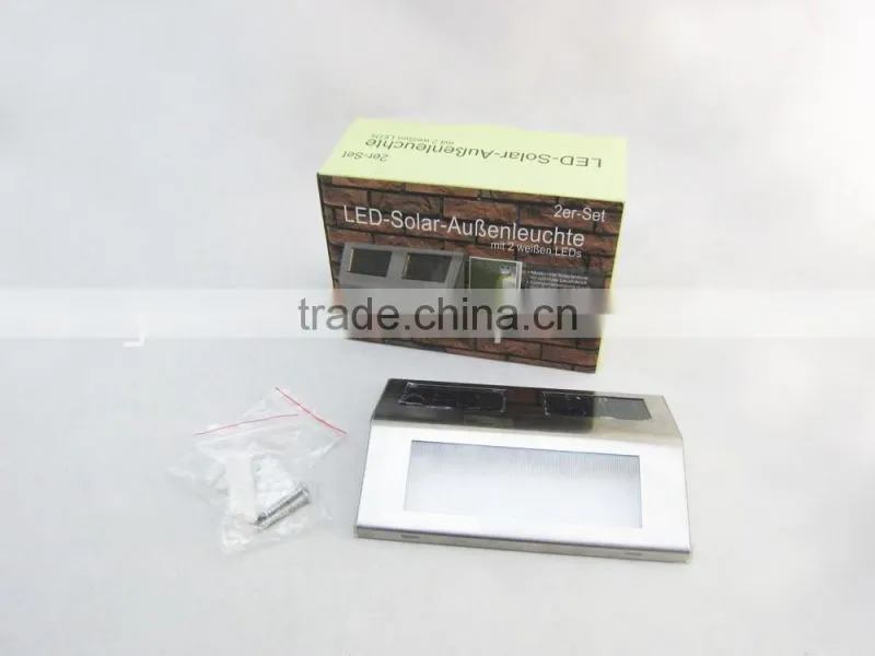 LED house number solor light