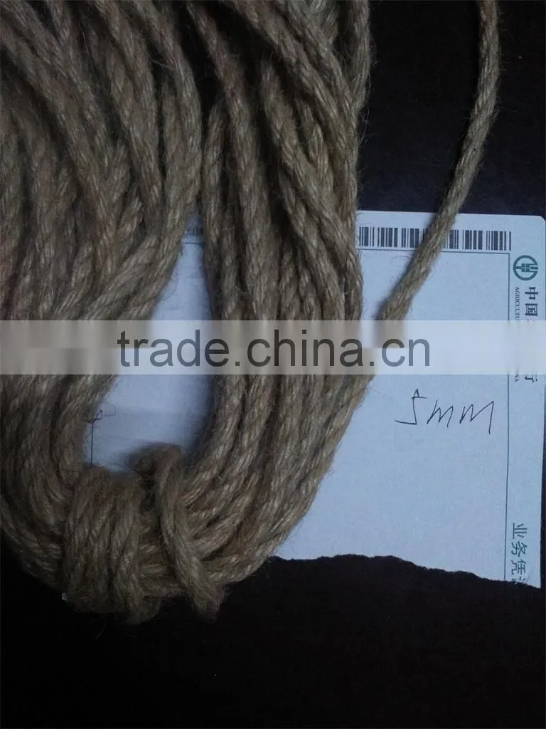 Jute,100%natural 6mm jute twine rope