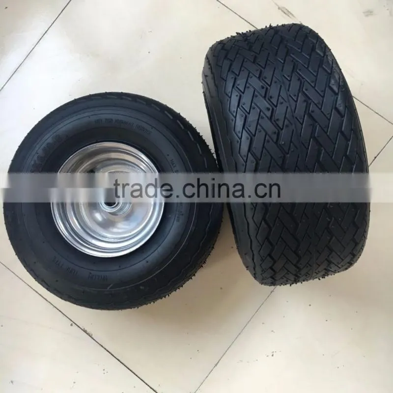 Top quality 13 x 6.5-6 Pneumatic Golf Cart Wheel Assembly