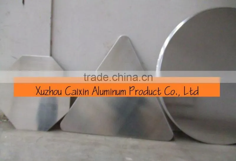 Aluminium board for road safety sign