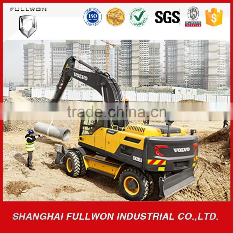 long lasting used wheel excavator wheel excavator for sale