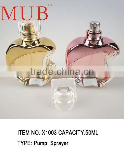 nice empty glass perfume bottle manufacturer factory & crystal perfume gift set