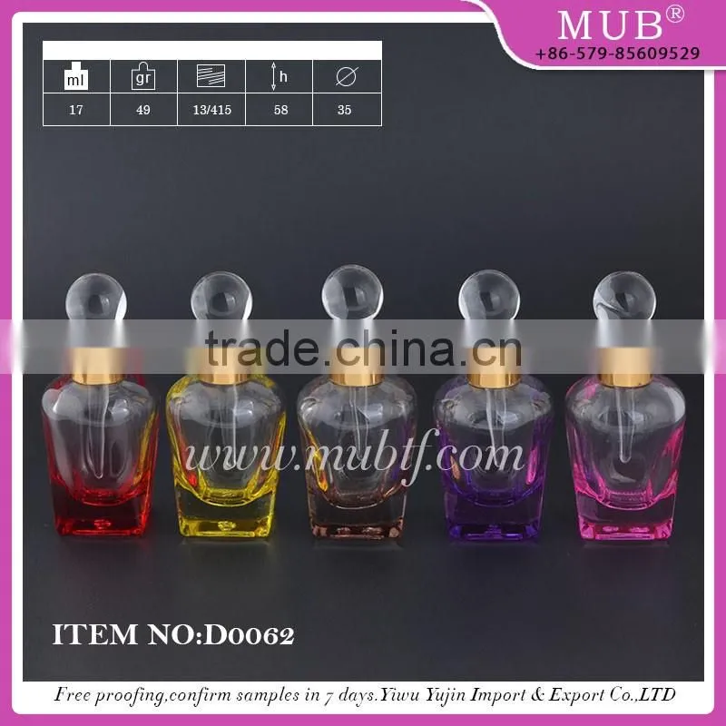 D0059 dropper bottle glass bottle aluminum perfume bottle wholesale