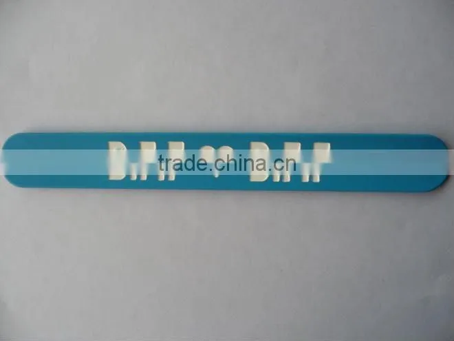 2011 NEW fashion Custom Personalized Slap Bracelets