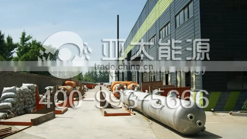 Green type 95% High oil yield pyrolysis oil distillation plant derived diesel with ISO CE certificate