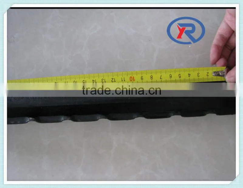 black Y Steel Fence Post metal post