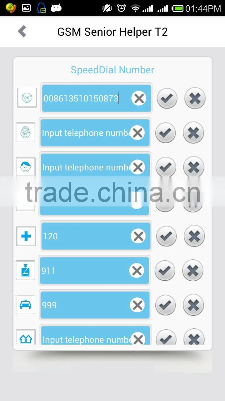 elderly telephone medical alarm system Aged care products