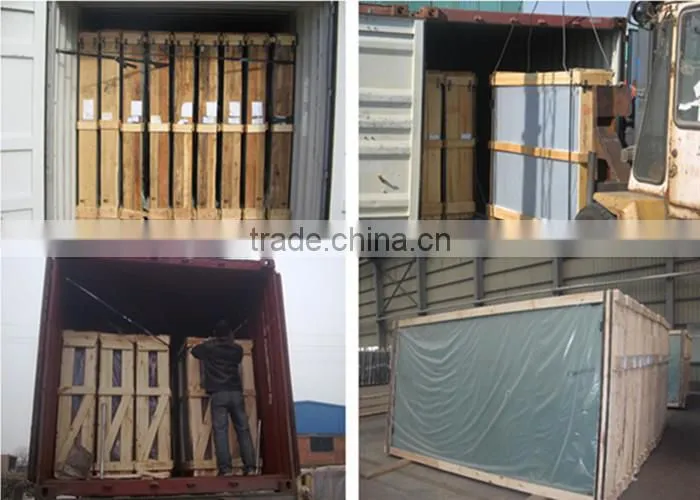 42mm safety laminated bullet resistant glass