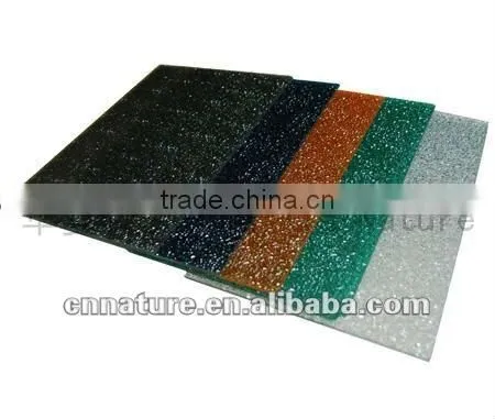 2mm yellow polycarbonate solid sheet