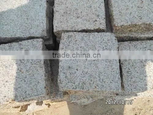 Yellow pavers stones