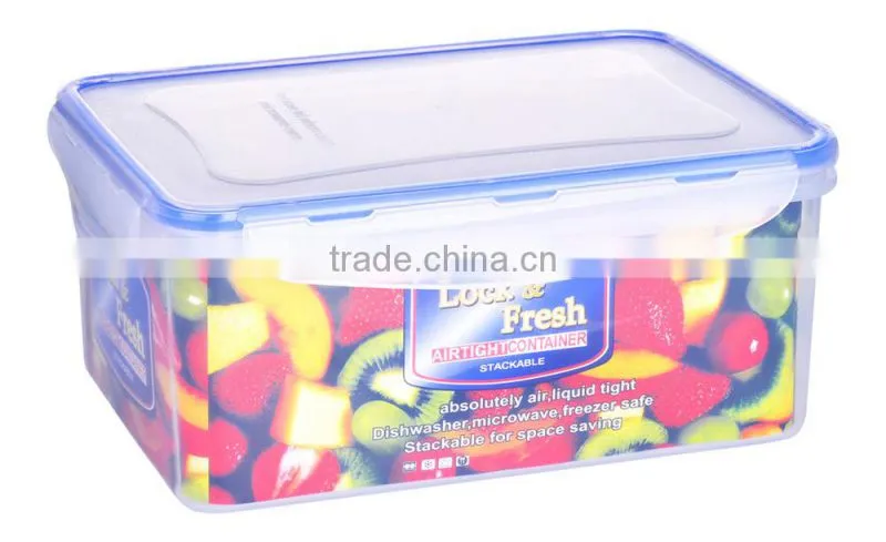 2500ml clear plastic clear plastic custom containers/food containers wholesale/sugar container/wholesale food containers