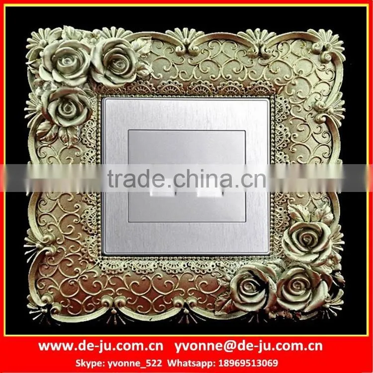Plain Ivory White Socket Board Frames Sticker