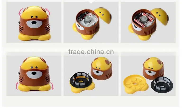 dog mini vacuum cleaner multicolor fashion design cute table mini vacuum cleaner wholesale