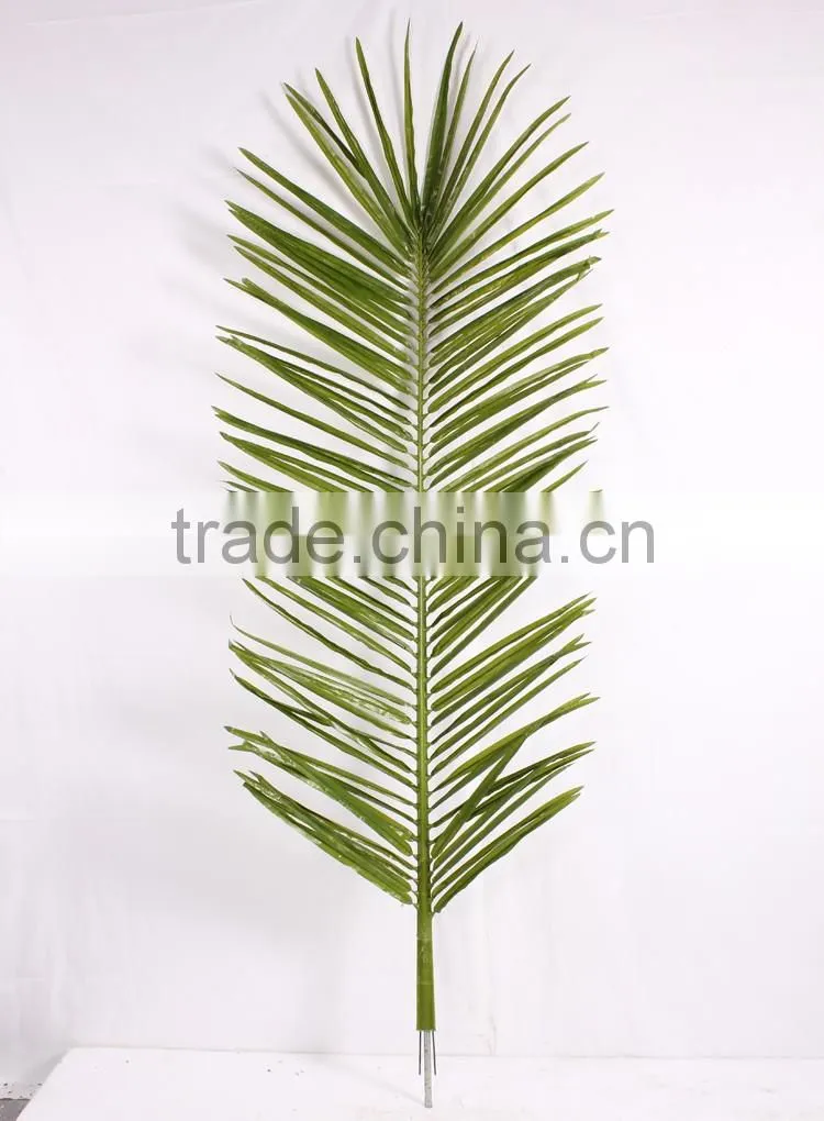 Fake plastic palm leaves artificial palm tree leaves
