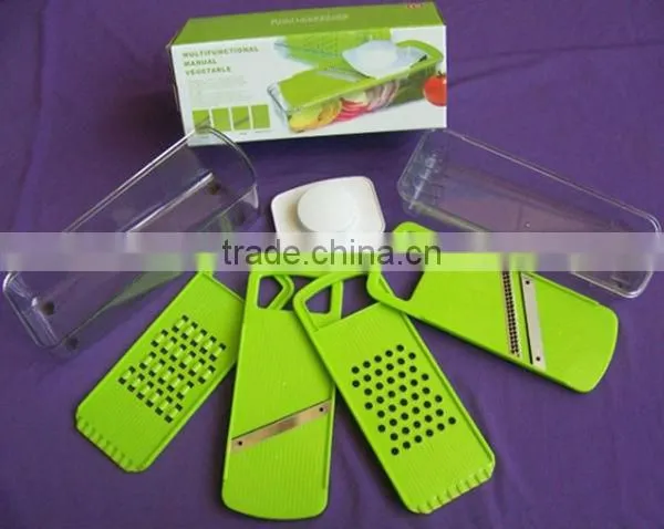 5 in 1 Multifunctional Plastic Manual Vegetable Slicer