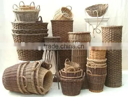 RH-YF03 high quality wholesale large Indonesia picnic wicker basket