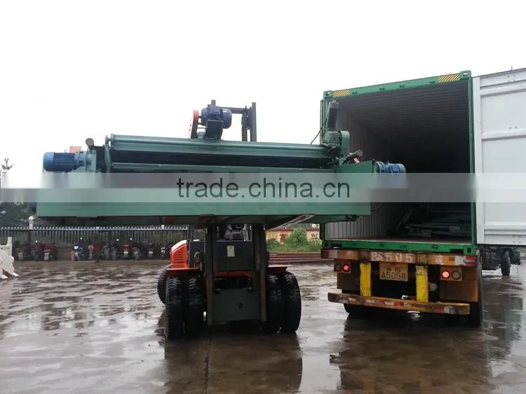 4 feet veneer rotary cutting lathe/CNC no chuck wood peeling machine in plywood factory