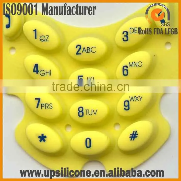 silicone rubber buttons keypad silicone rubber keypad