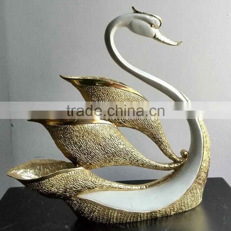 Resin goose figurine