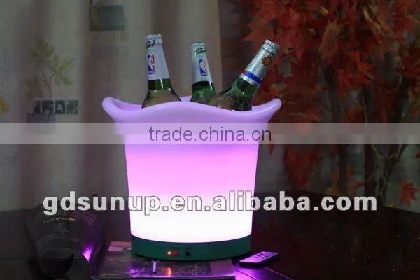 Recharge Colorful LED bar ice bucket