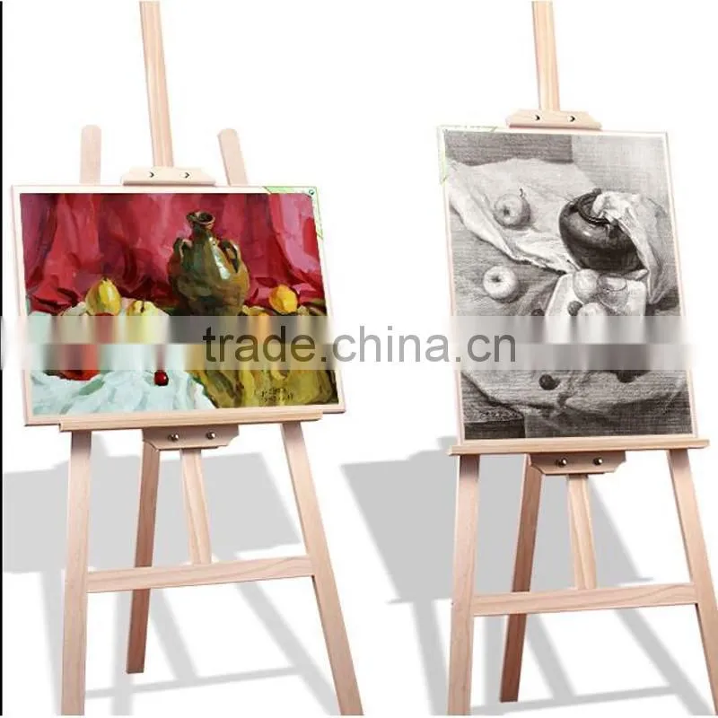 factory hot sale 100% beech easel drawing stand