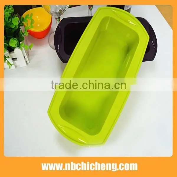 Flexible Rectangular Silicone Loaf Mold, Silicone Bread Baking Mold, Silicone Cake Mold