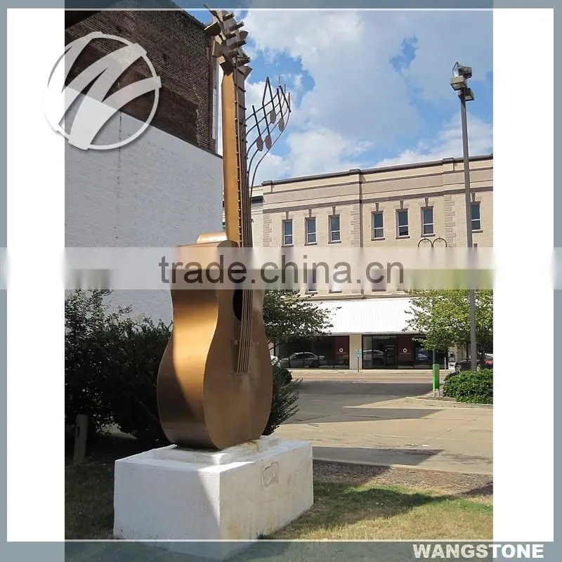 Metal Ribbon Art Modern Stainless Steel Sculpture for Garden Decor