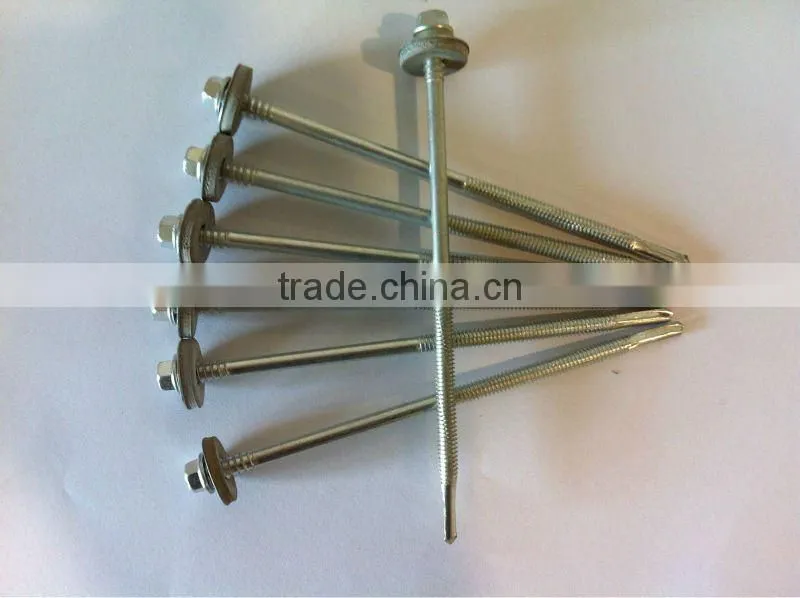 Hex Washer Head Self Drilling Screw With Bonded Washer