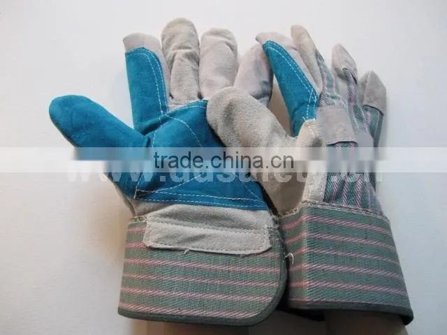 DDSAFETY 2017 Hot Sale Cow Leather Working Gloves Safety Gloves