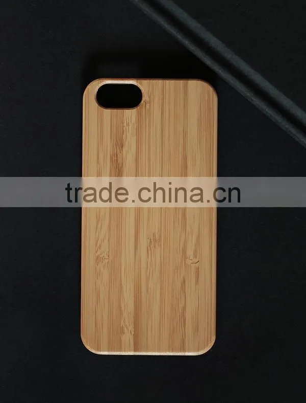 Natural Wooden Wood Bamboo Phone Case For Apple iPhone 6 6s/ Plus 5/5s Cover