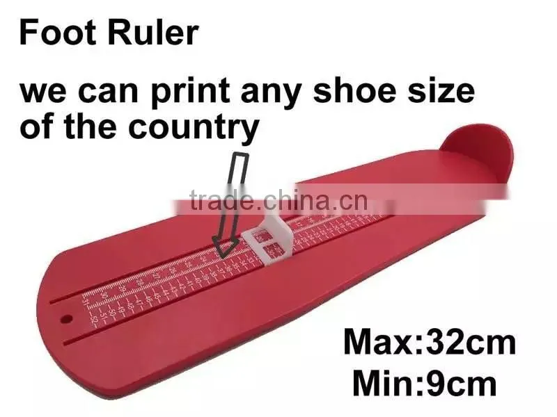 2016 best selling device foot measure shoes sizer