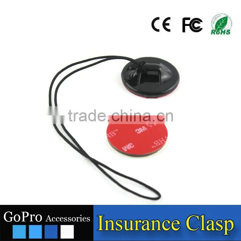 2016 New Wholesale GoPros insurance clasp 3M sticker for gopros heros 4 3 3+ GP06