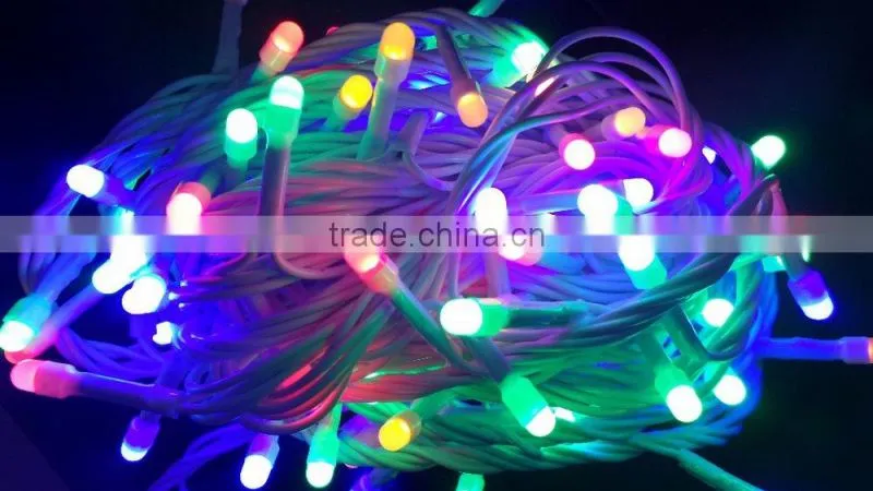 Colorful LED Christmas Light Chain Christmas Tree Decorations Christmas Tree Light
