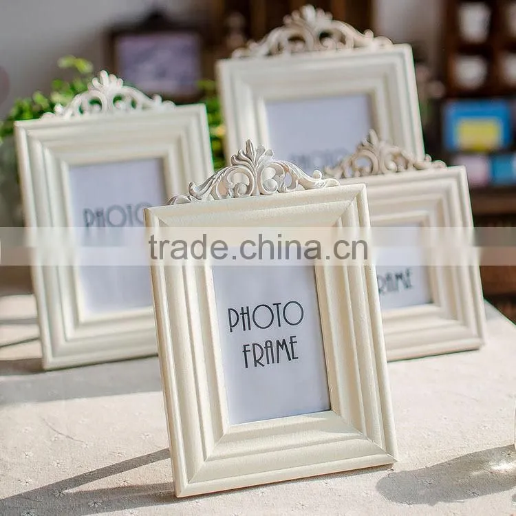 Picture Photo Frame/ White Wooden Photo Picture Frame