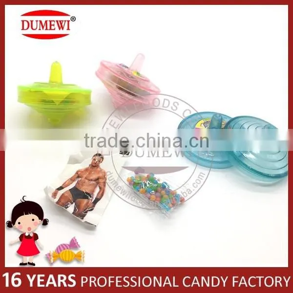 Tattoo Gift Spinning Top Candy Toy Gyro Kids Toys