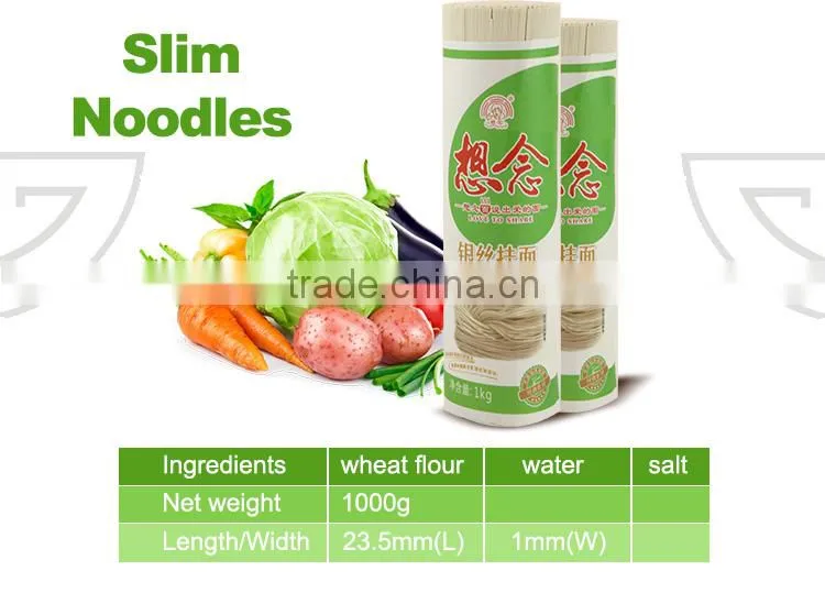 Wholesale Dried Slim Noodles 1000g